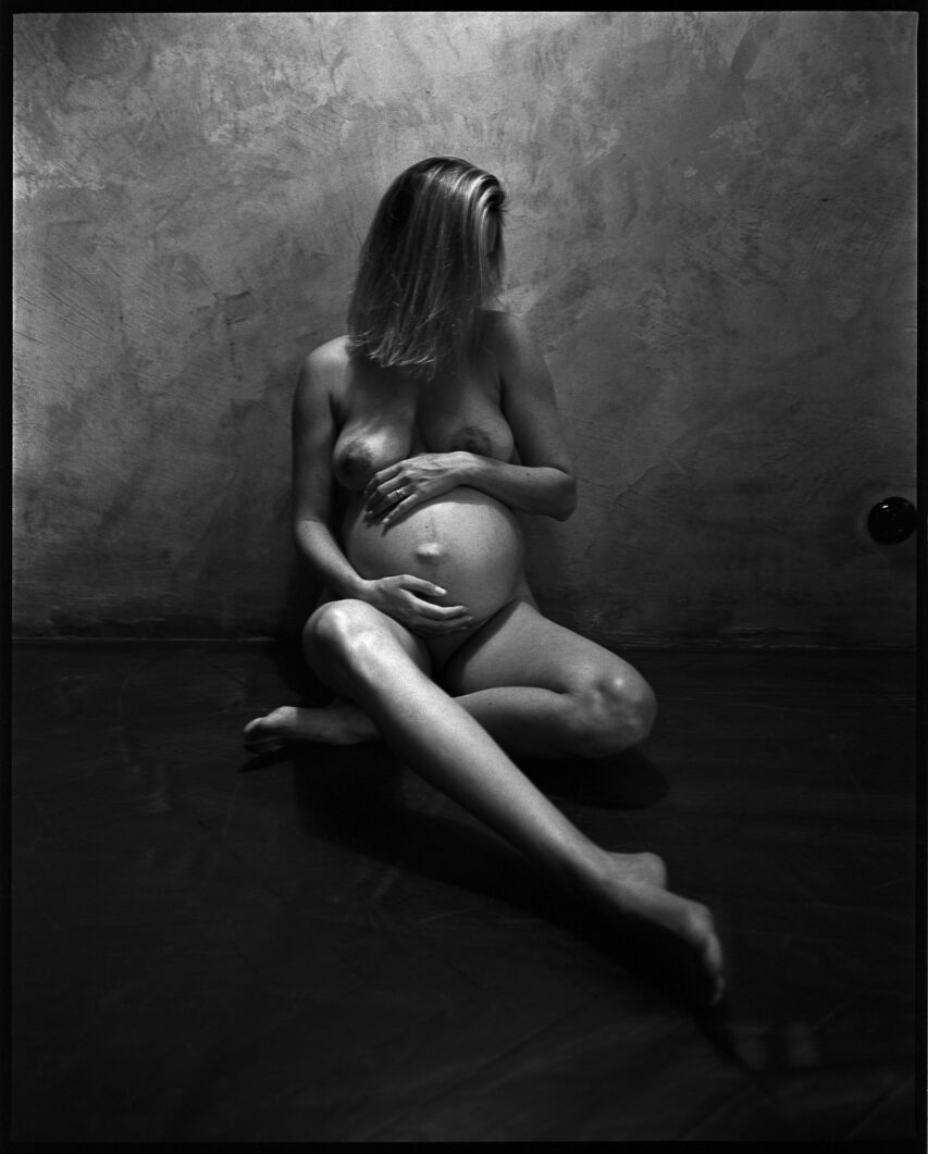 Artistic Maternity Photography on Film