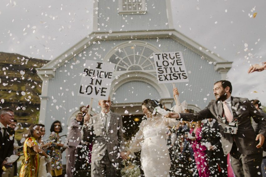 Rainbow Street Wedding in Iceland — Laura & Stu